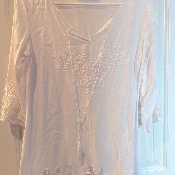 SOLITUDE SUN SWIMSUIT EMBROIDERED COVER - Picture 1 of 3